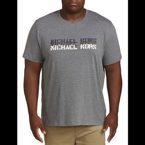 Michael Kors Staggered Stencil T Shirt